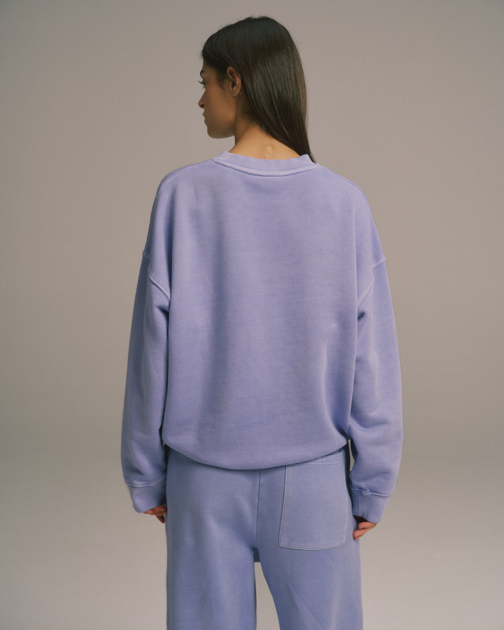 Oversized Sweatshirt - Washed Lavender